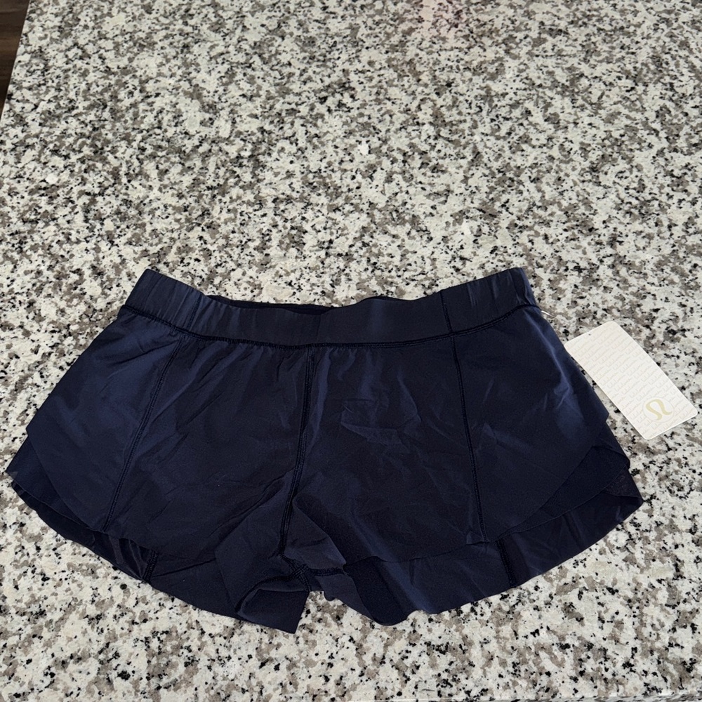 Lululemon Deep Blue Performance Shorts
